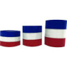 ruban tricolore et personnalisé