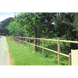 barrière en bois Normandie