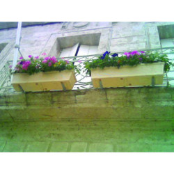 balconnière suspendue pour collectivités