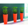 bac à fleur rond pot Design