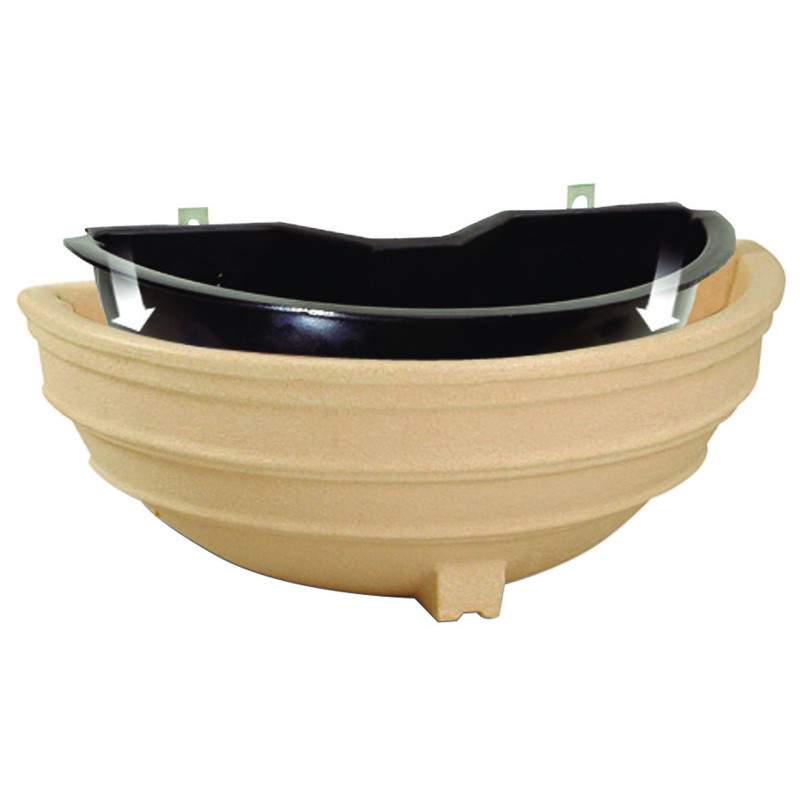 jardinière demi-vasque