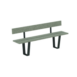 banc et banquette recyclés...