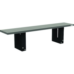 banc urbain recyclé Impakt