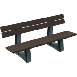 banc urbain recyclé Eko