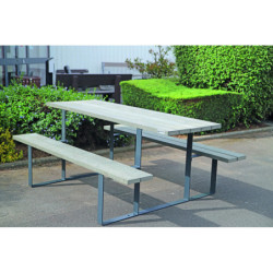 table extérieure recyclée Evok