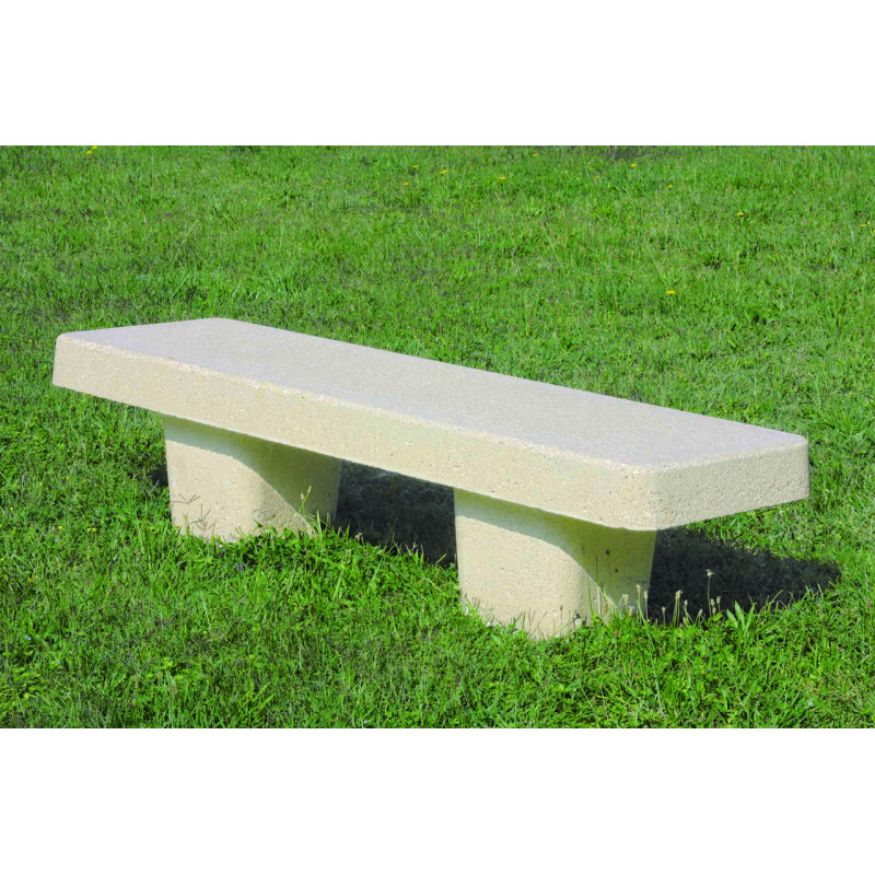 banquette béton extérieure Prado