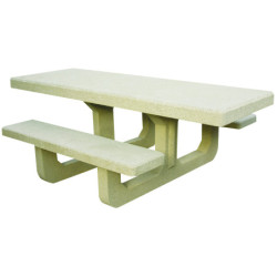 table pique nique béton PMR...