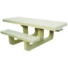 table pique nique béton PMR Natal