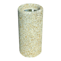 coupelle inox pour cendrier béton Balthazar