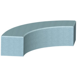 banquette monobloc béton...