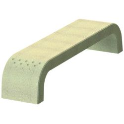 banquette béton design Time