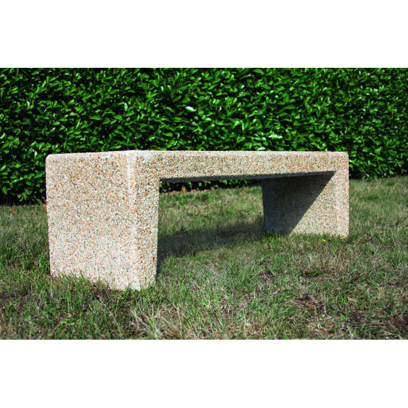 banquette béton extérieure Story