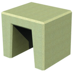banquette béton extérieure Story