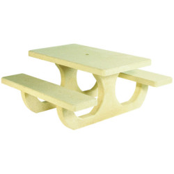 table pique-nique béton Bretagne