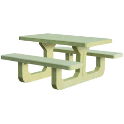 table pique nique béton Rio