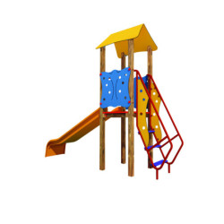 tour de jeu toboggan...