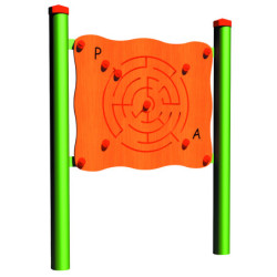 Panneau labyrinthe