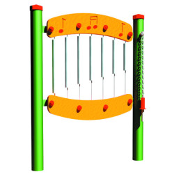 Panneau xylophone