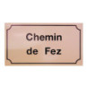 Plaque ou panneau de rue
