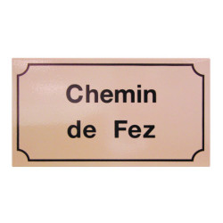 œillet pour plaque de rue...