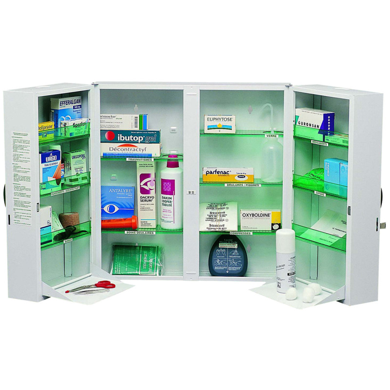 Armoire à pharmacie 2 portes