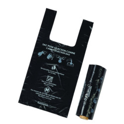 rouleaux de sacs gants...