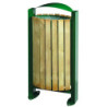 corbeille urbaine Arkéa bois
