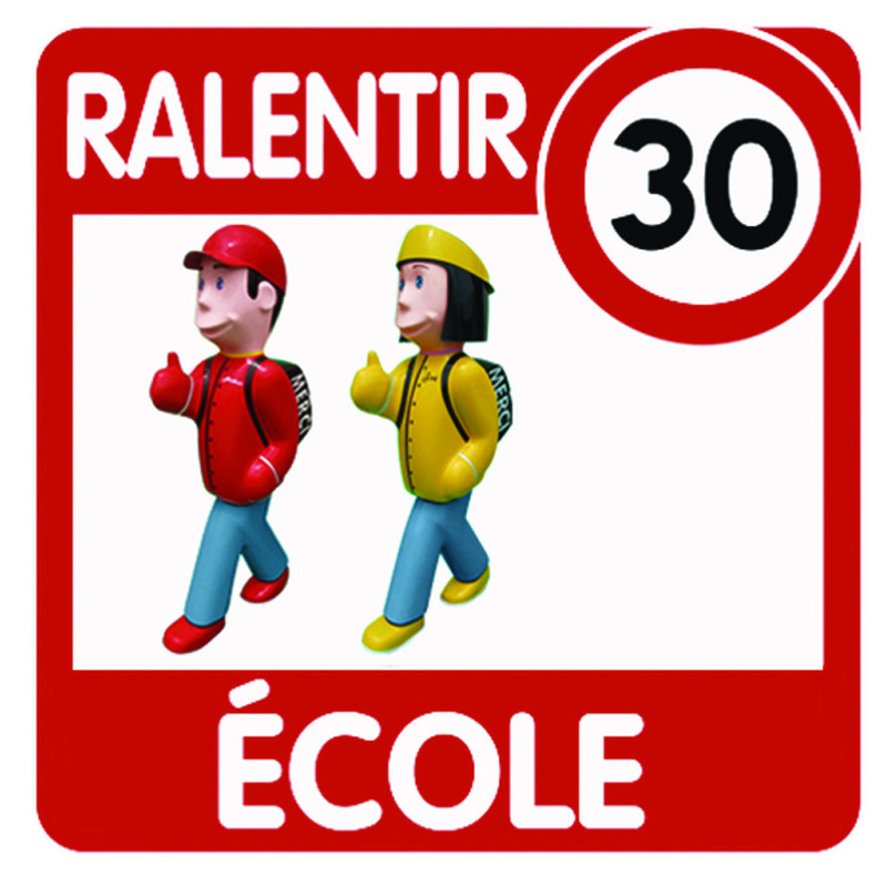 panneau enfants Arthur et Zoé