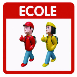 panneau enfants Arthur et Zoé
