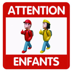 panneau enfants Arthur et Zoé