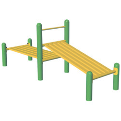Table d’abdominaux double