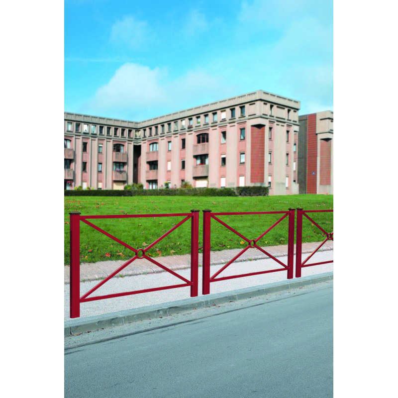barrière urbaine acier Pagode