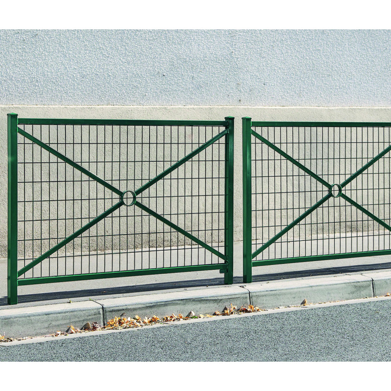 barrière de ville grillagée Orléans