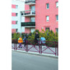 barrière de ville grillagée Orléans