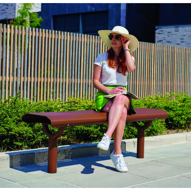 banc de jardin acier Oslo