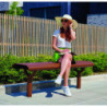 banc de jardin acier Oslo