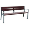 banc extérieur recyclé Silaos