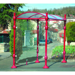 abri bus acier Adour L. 270...