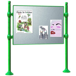 panneau d'affichage extérieur