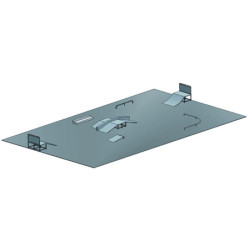 Exemple deconfigurationpour une plateformeenrobé de 30 x 30 m