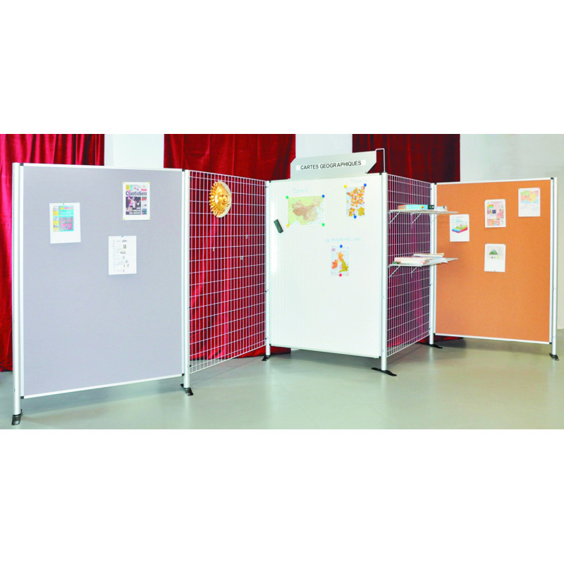 lot de 10 fixations pour grille d'exposition