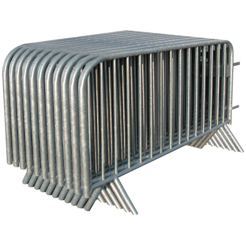 Offre 10 barrières de sécurité mobile 250 cm