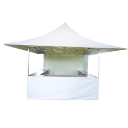 abri buvette 3 x 3 m