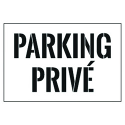 pochoirs de marquage PVC