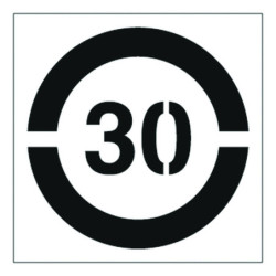 pochoirs de marquage PVC