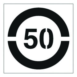 pochoirs de marquage PVC