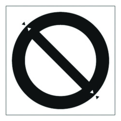 pochoirs de marquage PVC