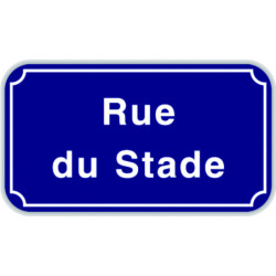 Panneau de rue