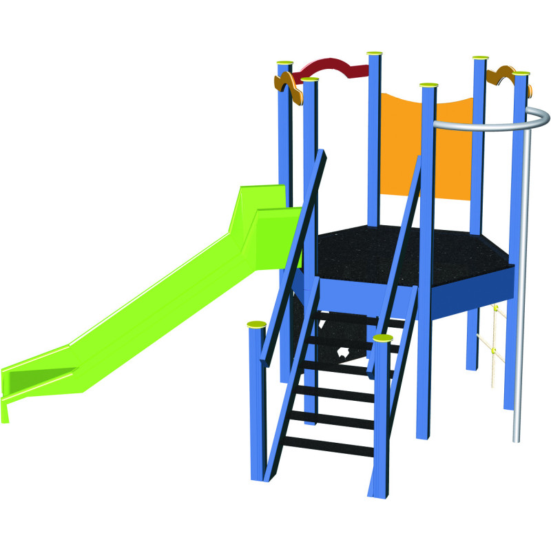 tour de jeu Cyclone alu