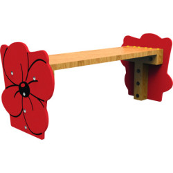 banquette aire de jeux Fleur